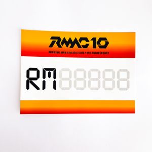 Custom Tyvek Race Bib Numbers for Marathons and Triathlons