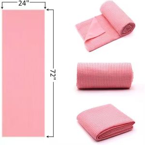 China High Quality Fitness Cooling Towel Pilates Reformer Tie Dye Microfiber Yoga Towel Microfiber Custom Gym Towel Hot Pink Yoga Towel on sale