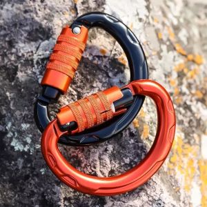 Electrolytic Treatment Finish Heavy Industry Aluminum Carabiner Hook Custom Clip