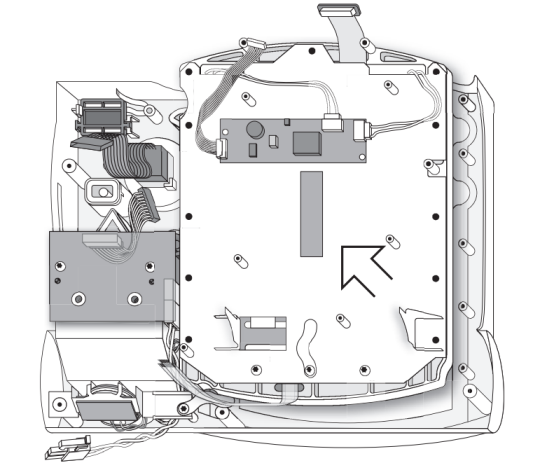 PHiliph MRX M3535A Defibrillator Display With Key Membrane M3535-60987