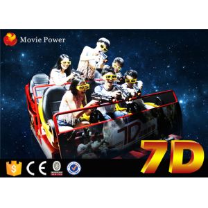 Electronic cinema system 7d rider cinema with interactive game for children
