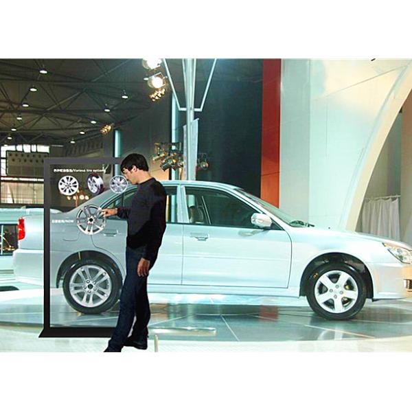 Buy OEM Outdoor Digital Advertising Screens , Large Transparent Window Display at wholesale prices