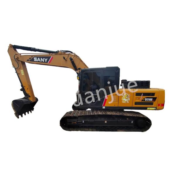 Buy Repossessed Sany 215 Excavator 21T for Earthmoving at wholesale prices