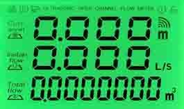 Clamp On Doppler Ultrasonic Flow Meter Four Transient Flow For Industrial