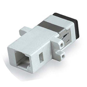 MTRJ single mode / Multiple mode black fibre optic adapter with CE certificate