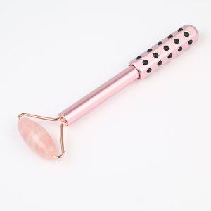 Quality 2 In 1 Germanium Beauty Roller Face Jade Rollers 89g for sale