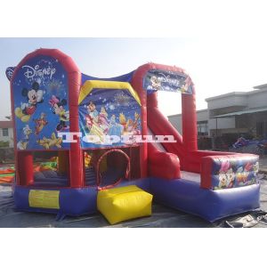 Amusement Disney Parks Inflatable Jumping Castle Mickey Mouse In Downtown