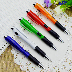 Quality 2015 New and hot selling ball pen with advertisment function led light ballpen,Freshingpen for sale