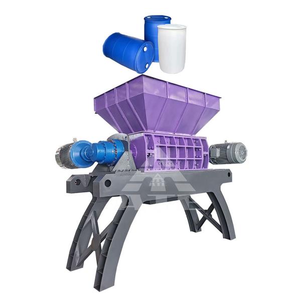 Buy Waste Plastic Bucket Trash Can Big Blue Bucket Shredder Machine at wholesale prices