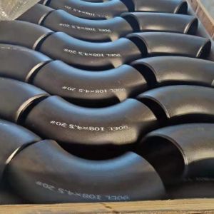 Astm A234 Wpb B16.9 Sch40 Cs Carbon Steel Elbow Butt Welded Anti Rust Painting