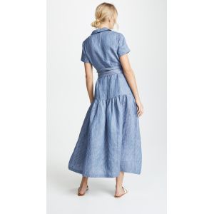 Clothing Manufacturer Striped Maxi Dresses For Women Summer