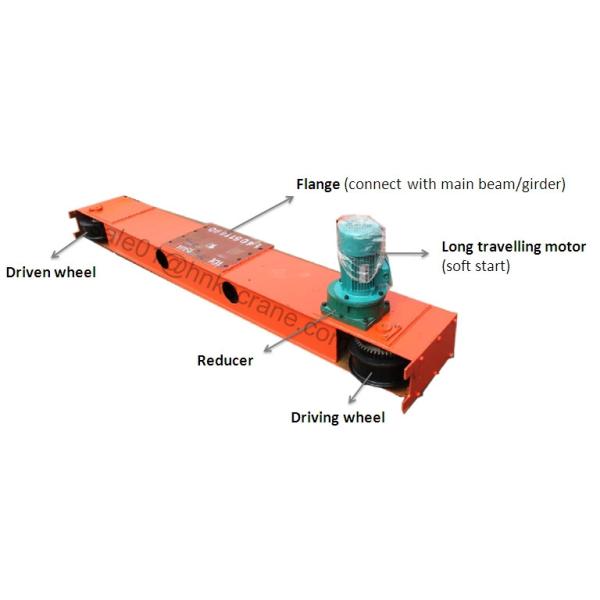 LB Remote Control Single Girder Overhead Traveling Crane Anti Explosion