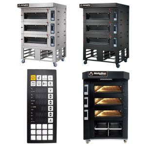 Electric Commercial Baking Oven 6 Tray Capacity 20.7kw Power Pizza Baker