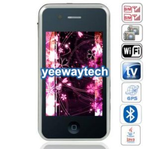 HiPhone Fei Yang F075 Quad Band Dual Cards Dual Cameras WiFi Color TV GPS