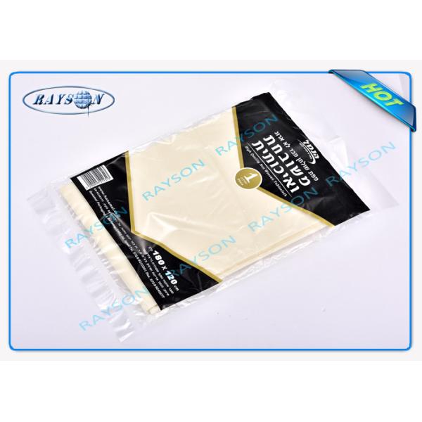 40gsm - 60gsm Disposable Polypropylene Non Woven Tablecloth with Different
