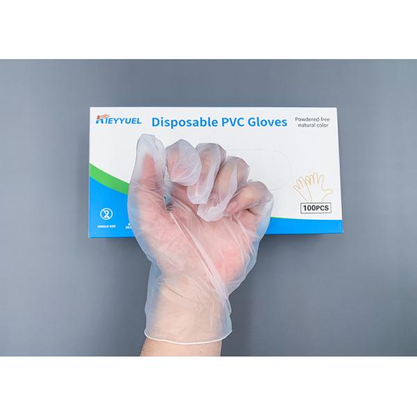 Buy Elongation : ≥300% Disposable PVC Glove Resistance to Chemical at wholesale prices
