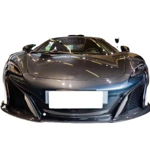 2014 - 2016 650s Body Kit OEM Carbon Fiber Front Lip Diffuser Body Kit For Replace