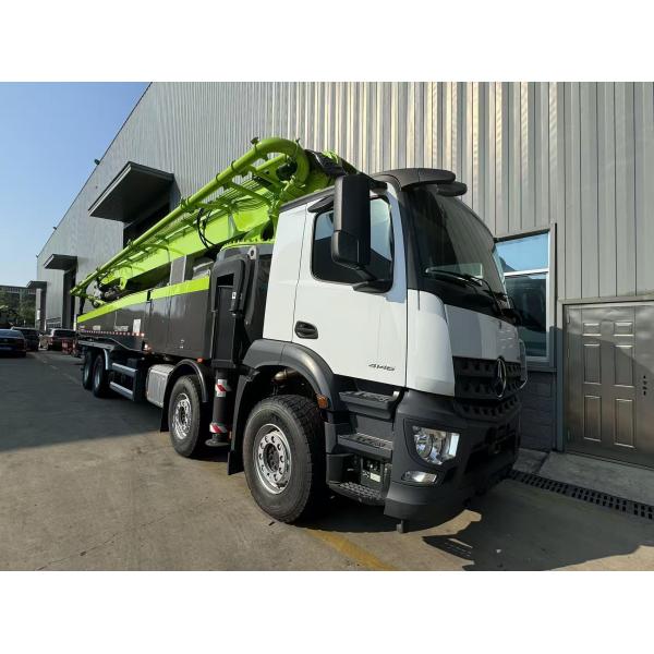Buy 2025 Zoomlion 62-meter concrete pump truck has a stable boom and can be extended more quickly. at wholesale prices