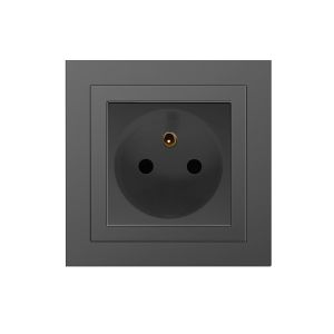 Home HA6 Electrical Power Socket , 16A 250V French Outlet Plug