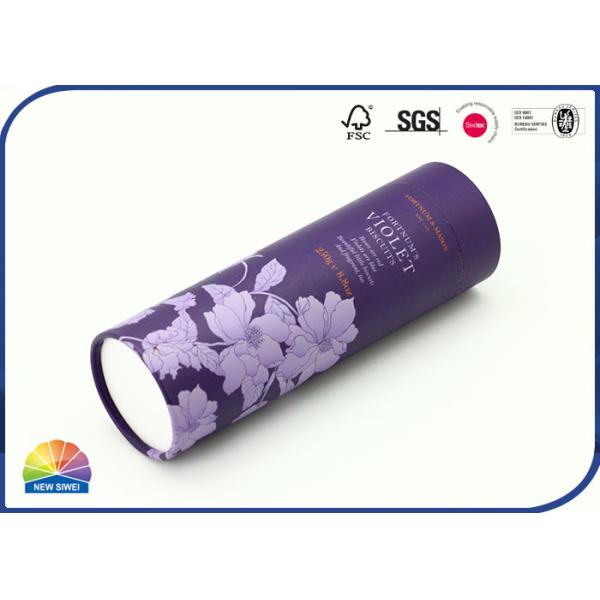 Buy World Shipping CMYK Printing Paper Packaging Tube Cosmetics Box at wholesale prices