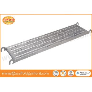 Quality 1800MM galvanized steel plank with hooks scaffolding catwalk for ring lock scaffolding system for sale