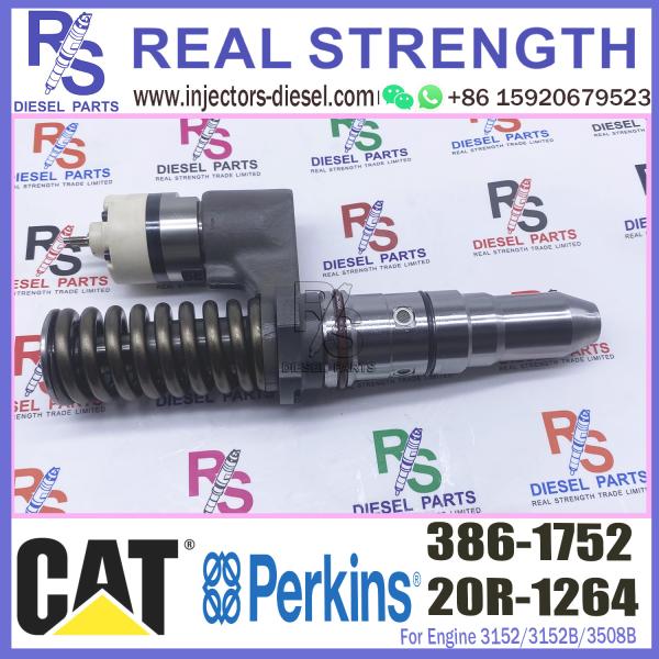 Diesel spare parts fuel injector 20r1264 144-5665 386-1752 250-1300 for caterpillar 3508B 3512B 3516B engine injector