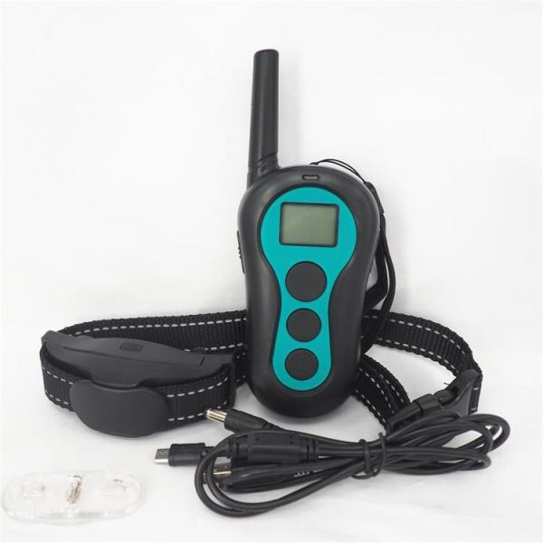 Buy Waterproof Rechargeable Pet Training Products Remote Control Electric Shock Collar For Dogs at wholesale prices