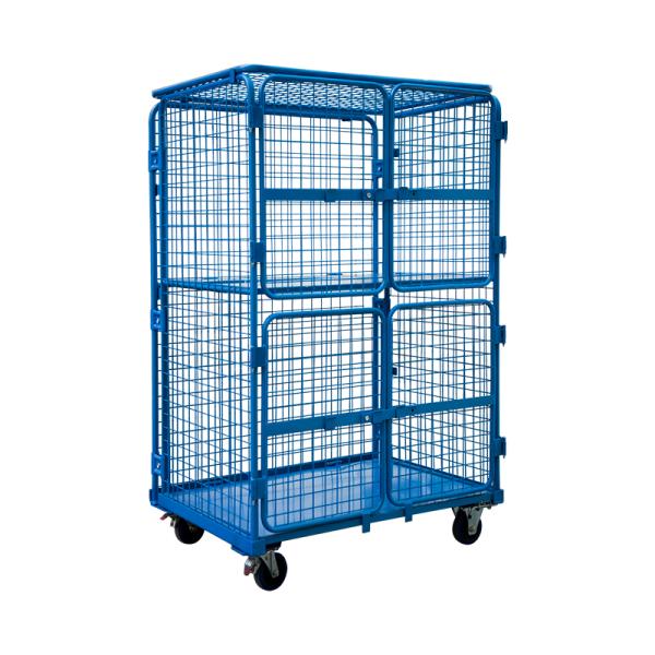 Torin SWK1030 Professional Production of High-quality Foldable Steel Mesh Drum Trucks, Logistics and Warehousing Containers
