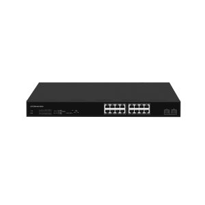 18 Port Desktop 2.5 Gigabit Unmanaged Switch With 16*2.5g RJ45+2*10G SFP