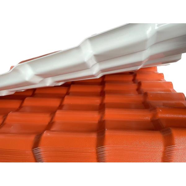 Buy Colorful Ceiling ASA Synthetic Resin Roofing Sheet For Outdoor Patio at wholesale prices
