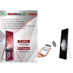 High Definition Advertising LED Screens Indoor P3 Full Color For Shoping Center