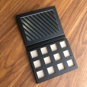 ISO FSC Cosmetic Packing Box , Spot UV Eyeshadow Makeup Box with mirror