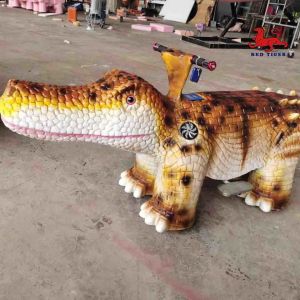 Money Making Animatronic Rides , Realistic Dino Ride with Alive Roaring Sound