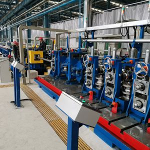 Full Automatic Round 2mm Stainless Steel Pipe Making Machine