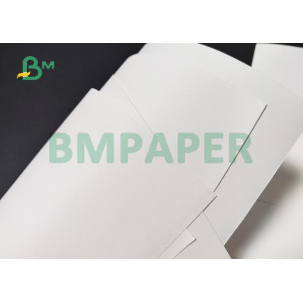 40 micron 120gsm Food Grade White Kraft Paper For Cone Cup 70mm 85mm