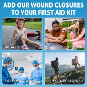 PWF1001 Flexible Fabric Bandages Wound Closure Device 6PCS