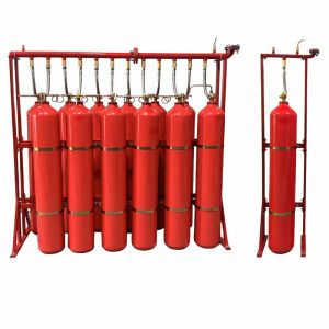 China Red 70L CO2 Fire Suppression System Automatic Easy To Install on sale