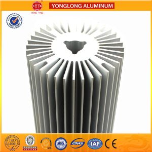 Industrial Aluminum Heatsink Extrusion Environment Protected