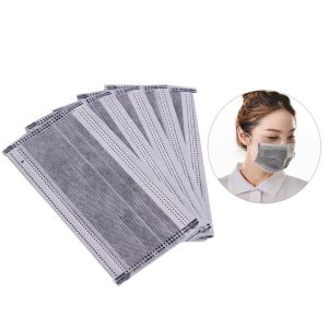 Anti Pollen Active Carbon Face Mask , Earloop Procedure Masks High Efficiency