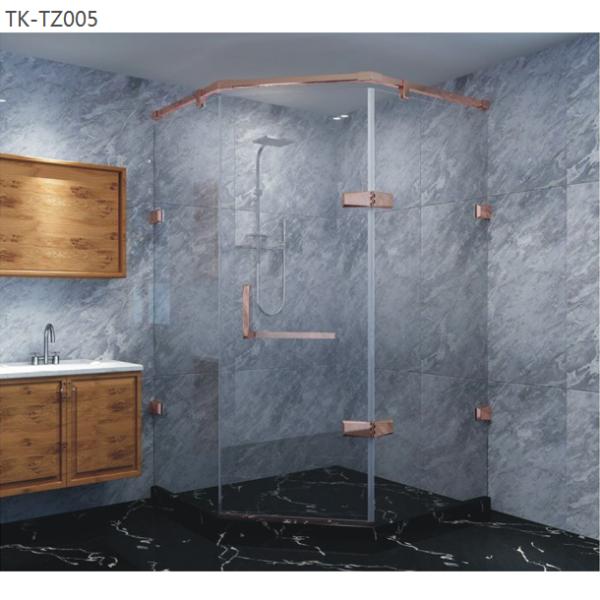 Smooth-Operating Glass Door Pivot Hinge Sets with Magnetic Catch Latch PSS/SSS Finish