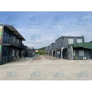 Detachable Rental Container Homes Portable Fabricated Living Prefab House
