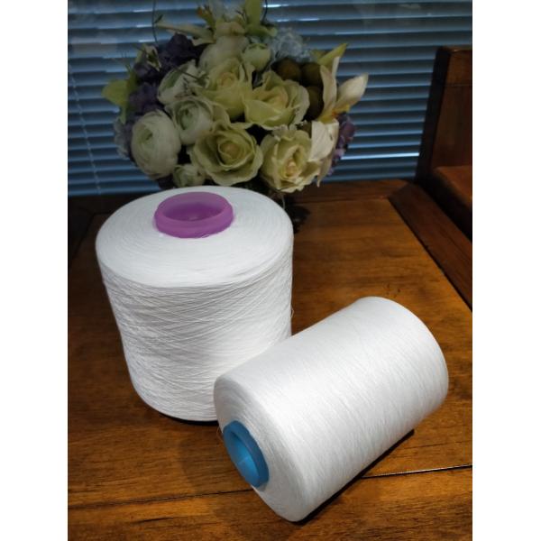 Buy Sustainable Recycled Spun Sewing Thread Raw White 50S/3 at wholesale prices