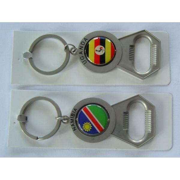 Buy Zinc alloy bottle opener keyring at wholesale prices