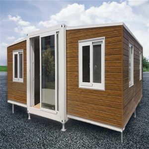 Expandable Container House Expandable Container Villa With Steel Frame And