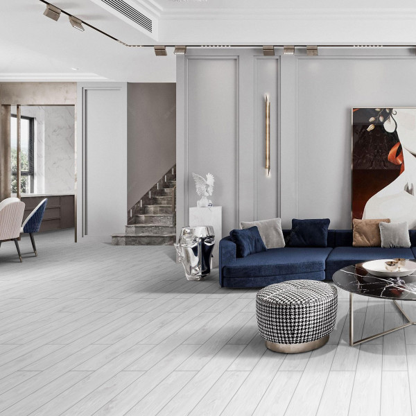 Buy Matt Ceramic Kitchen Floor Tile Wooden Style  200x1200mm at wholesale prices