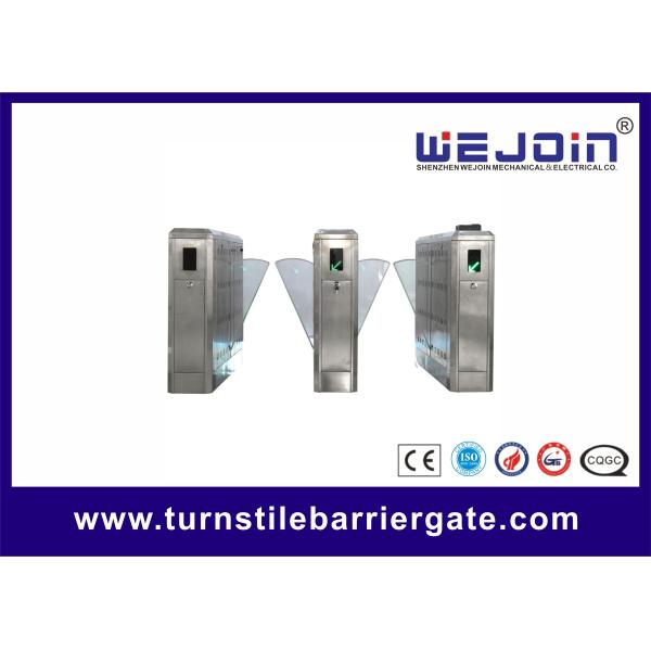 Buy Secure And Automatical Flap Barrier Gate With Stainless Steel Housing at wholesale prices