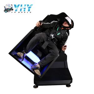 Mini 360 VR Theme Parks Equipment Rotating VR Roller Coaster Ride