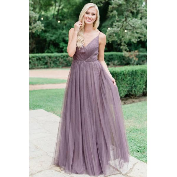 Maxi Bridesmaid Robe Penelope Tulle Dress