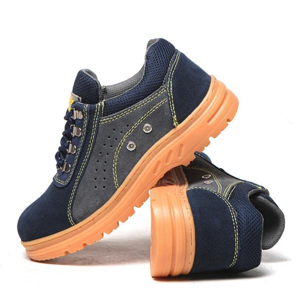 Gaomi Shengjie Men's Low top Work Shoes Anti Puncture Industrial Construction Anti Slip Safety Shoes