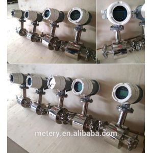 Sanitary tri clamp flowmeter